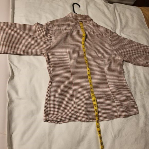 Eddie Bauer Women's Plaid Shirt size medium - Picture 4 of 7